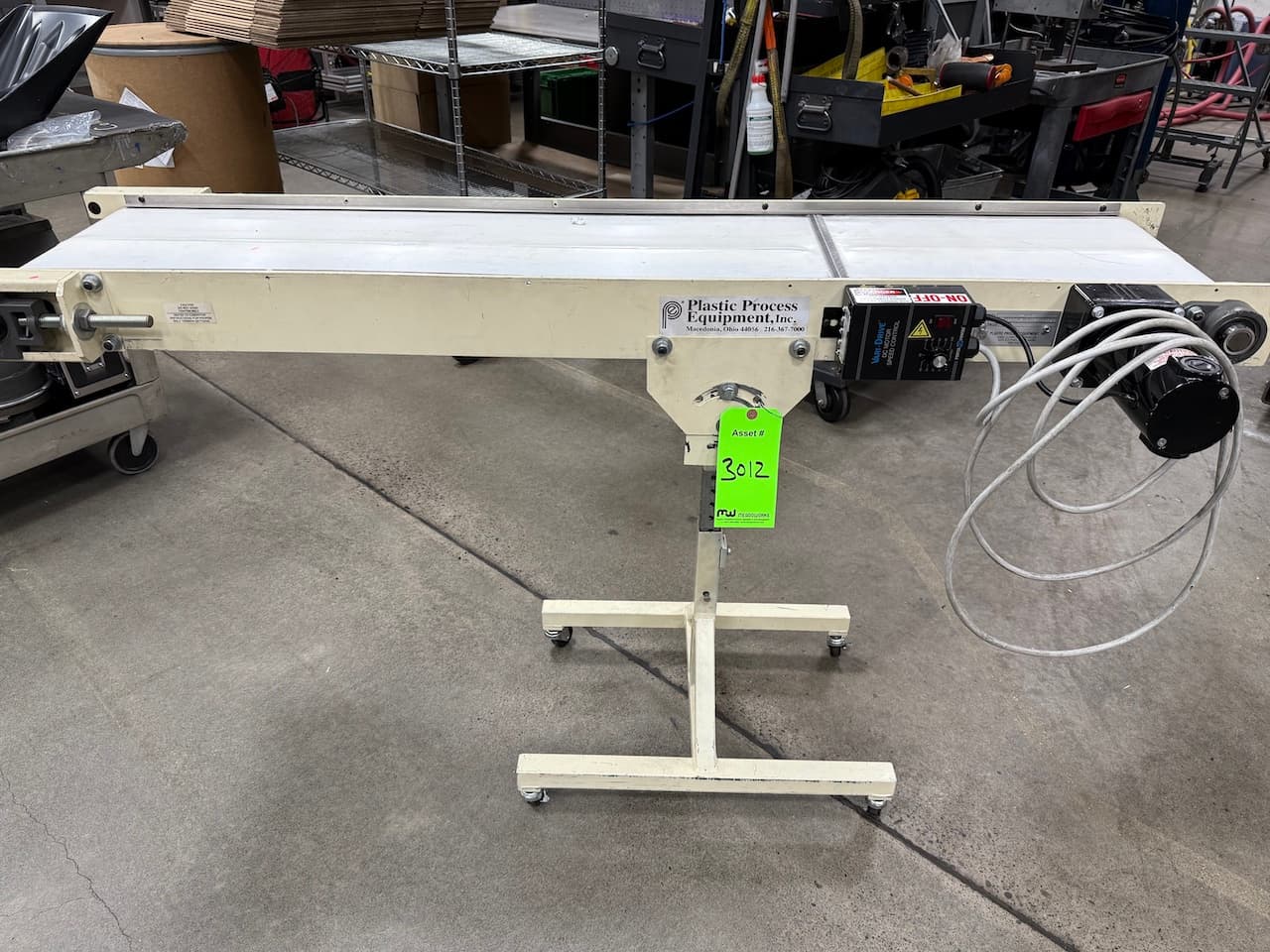 Used Plastic Process Equipment Conveyors