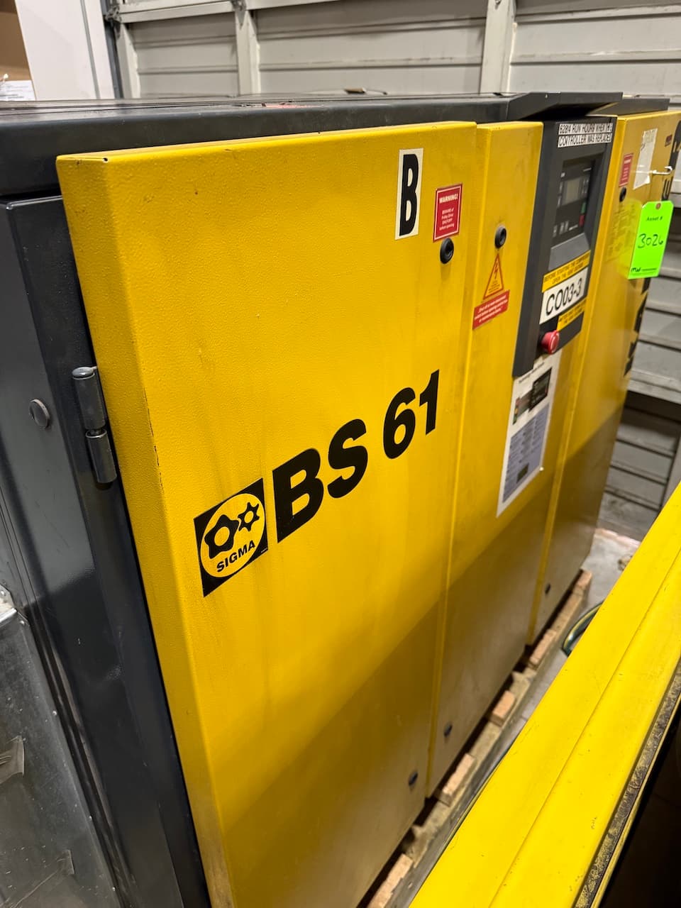 Used Kaeser BS 61 Air Compressors