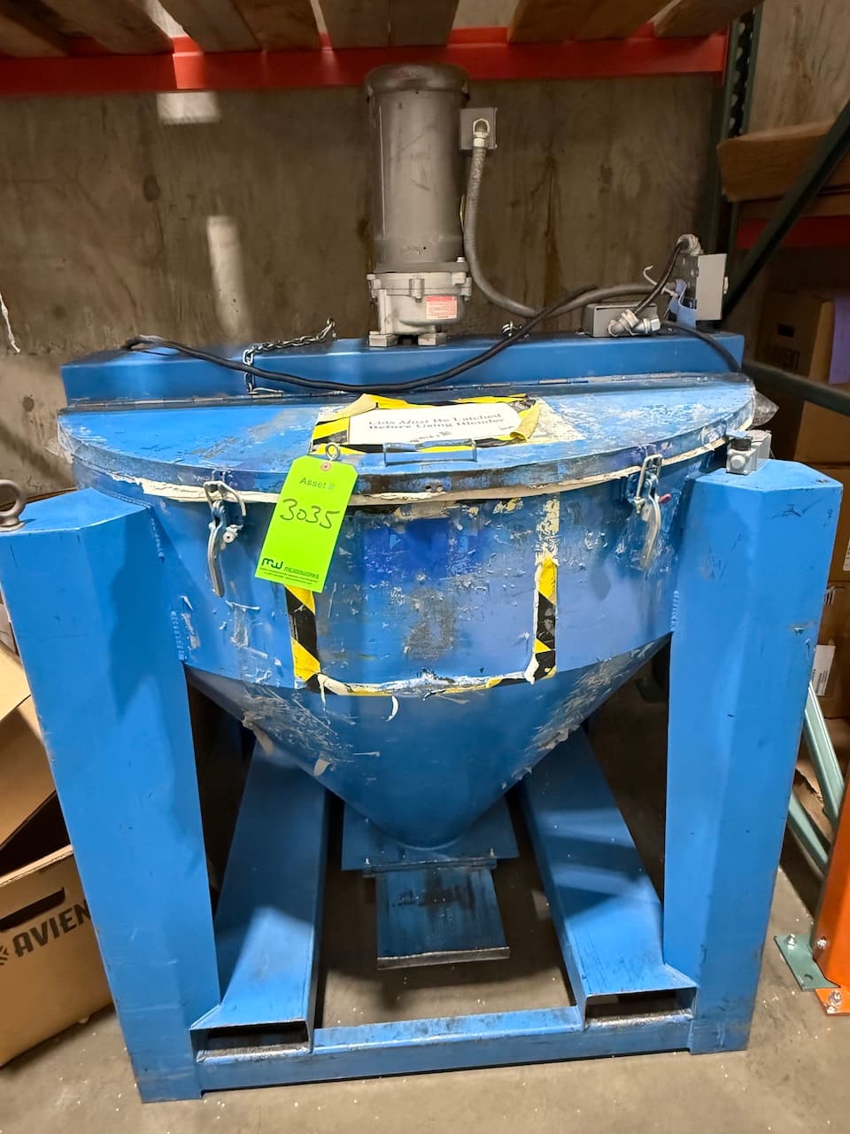 Used Material Transfer & Storage Material Blenders