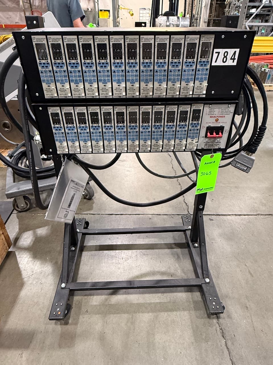 Used 2022 Plastic Process Equipment QMF-24M Hot Runner Controllers