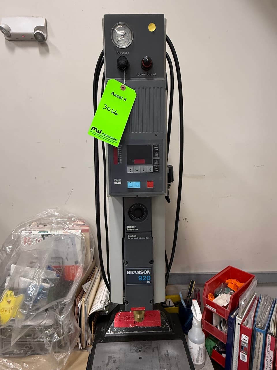 Used Branson 920 iw Ultra Sonic Welders