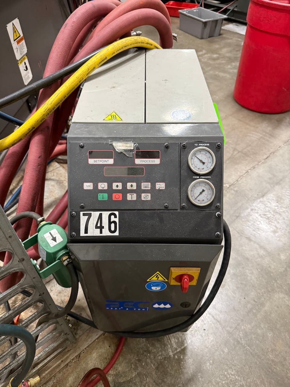 Used 2015 AEC-Whitlock TCU075 Water Temperature Controllers