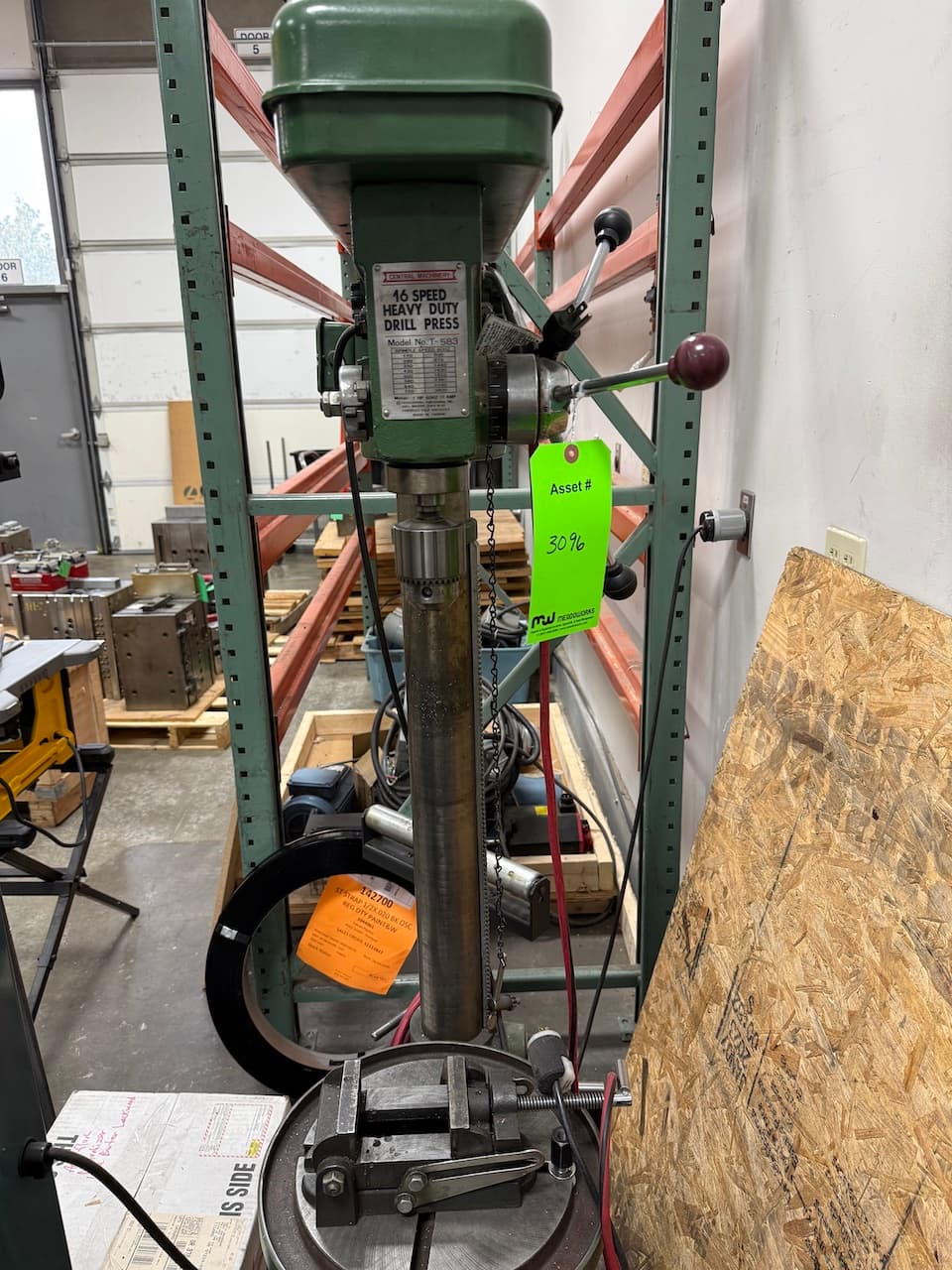 Used 1989 Central Machinery T-583 Drill Press