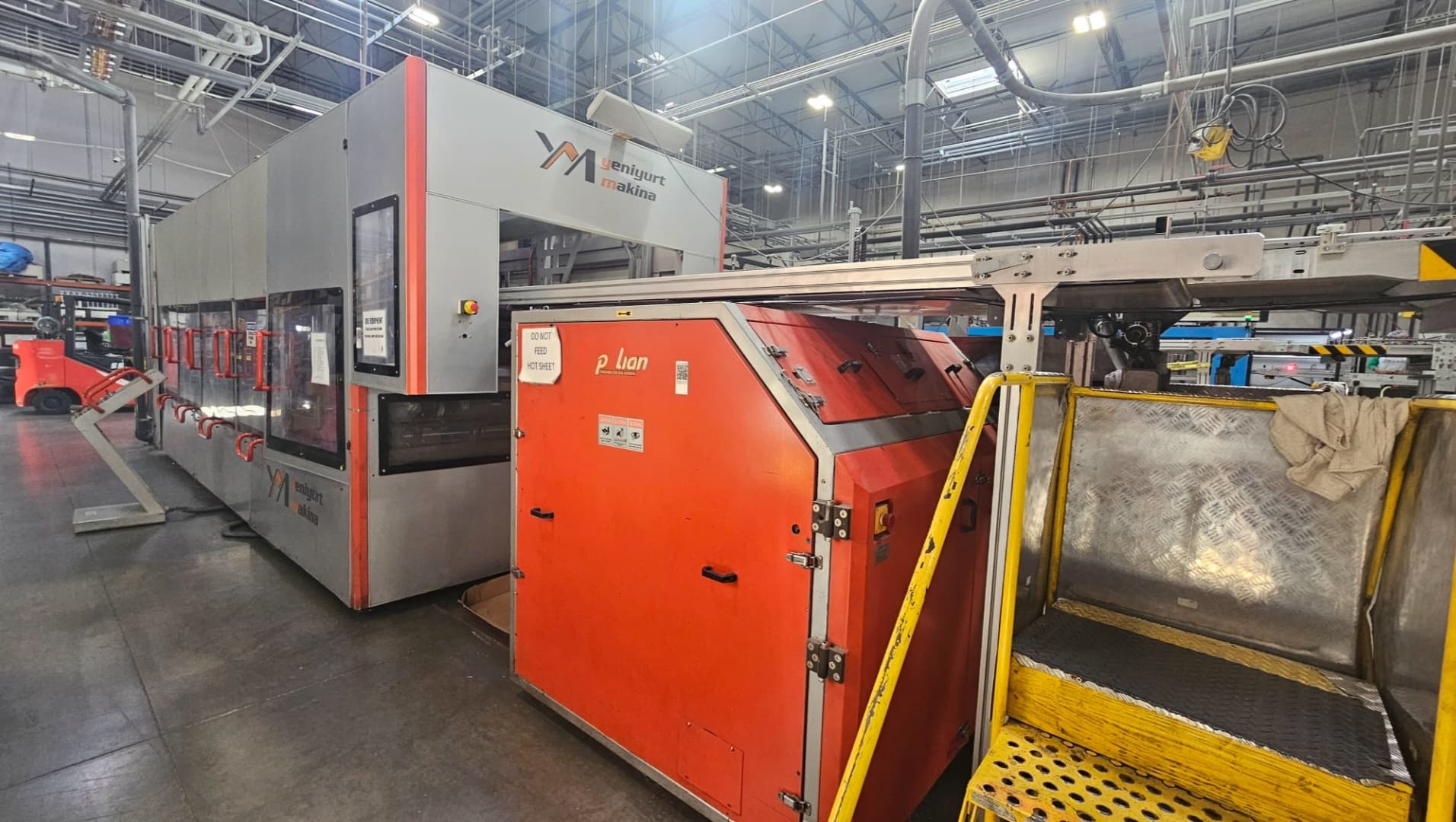 Used 2015 Yeniyurt Makina YM8565/3 Thermoformer: Inline