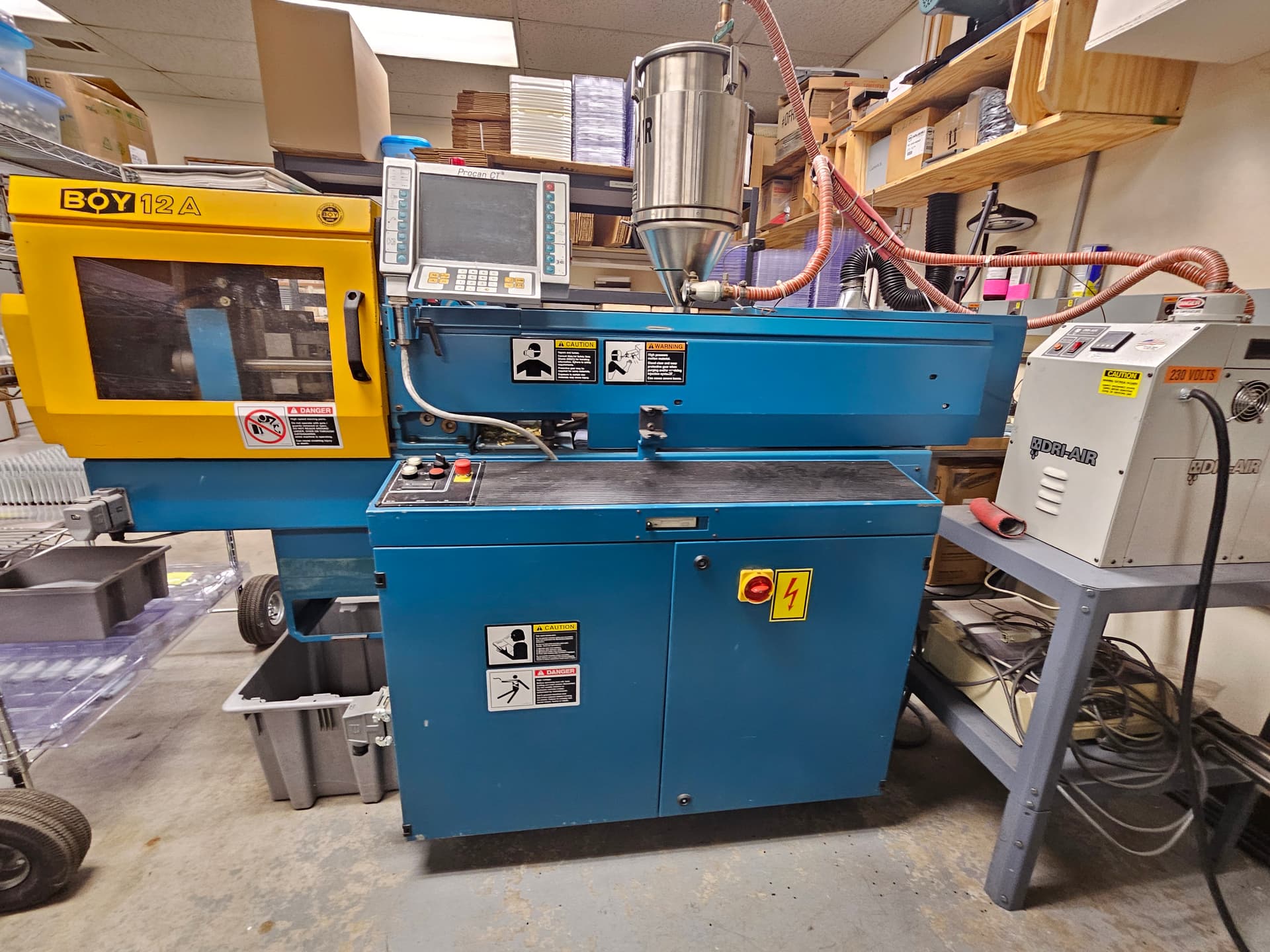 Used 2000 Boy 12A Injection Molding Machines: Horizontal