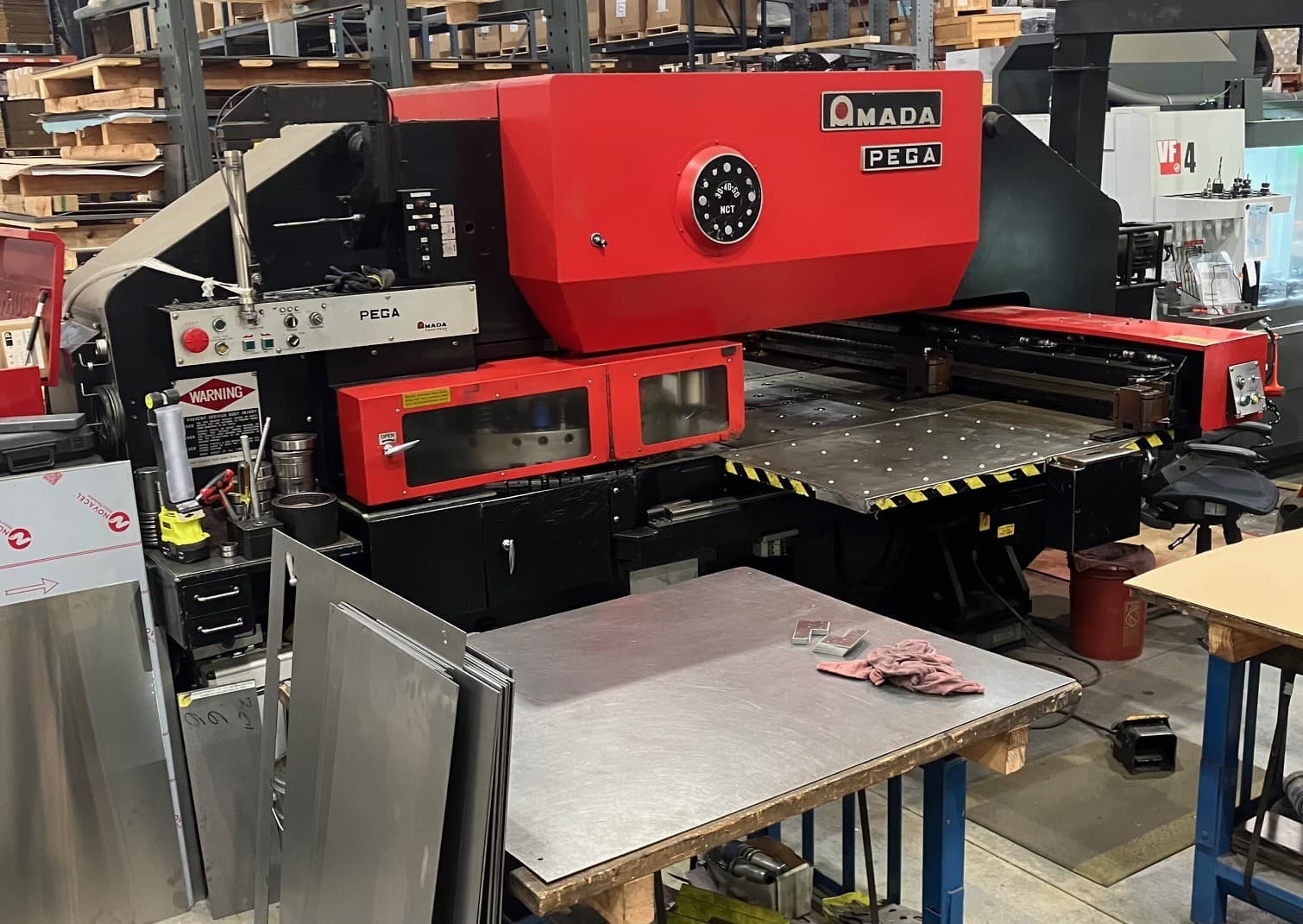Used Amada Pega Punches, Turret, CNC