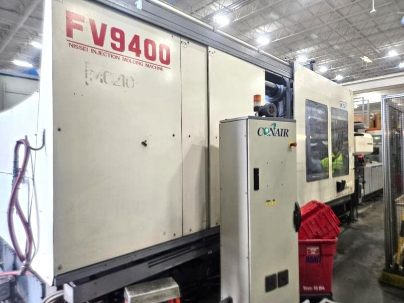 Used 2000 Nissei FV9400 Injection Molding Machines: Horizontal