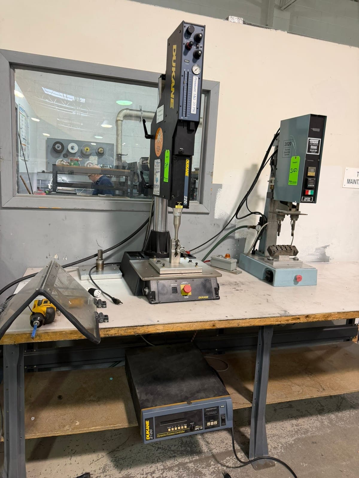 Used Dukane 220 Ultra Sonic Welders