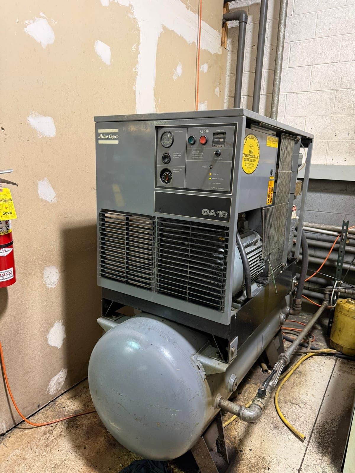 Used Atlas Copco GA18 Air Compressors