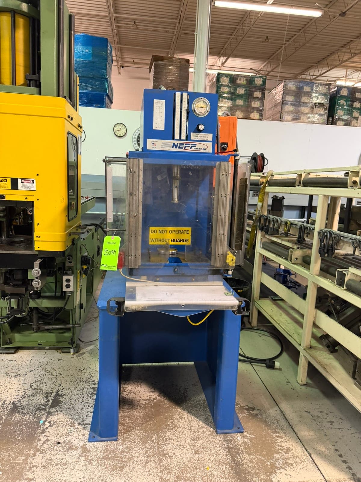 Used 1998 Neff Presses, Hydraulic Gap