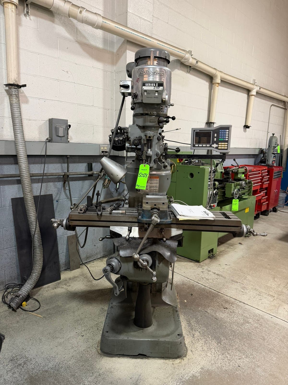Used Bridgeport Series I Mills, Vertical