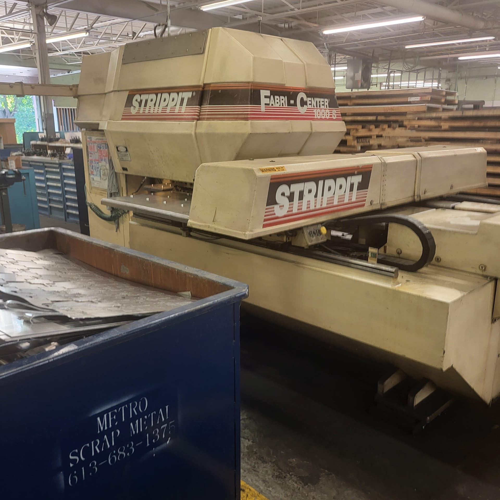 Used Strippit Fabri-Center 1000 S Punches, Turret, CNC