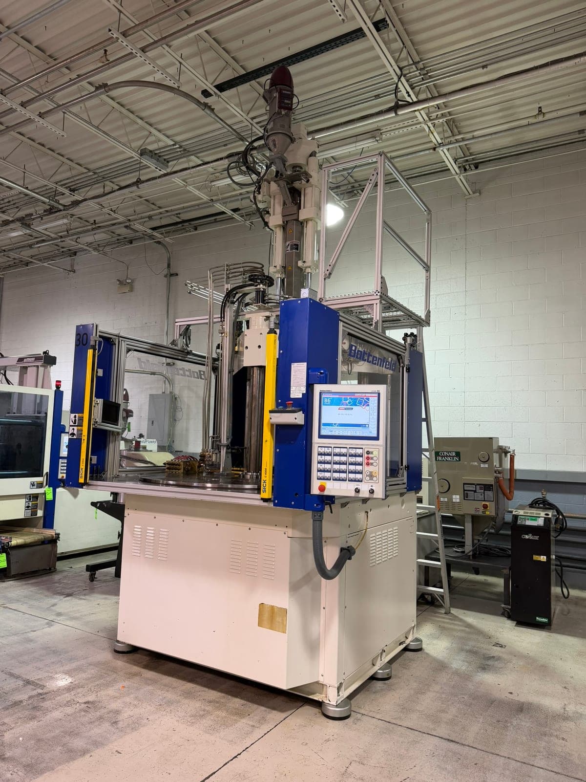 Used 2010 Battenfeld VM 270/750V R 1755 Injection Molding Machines: Vertical
