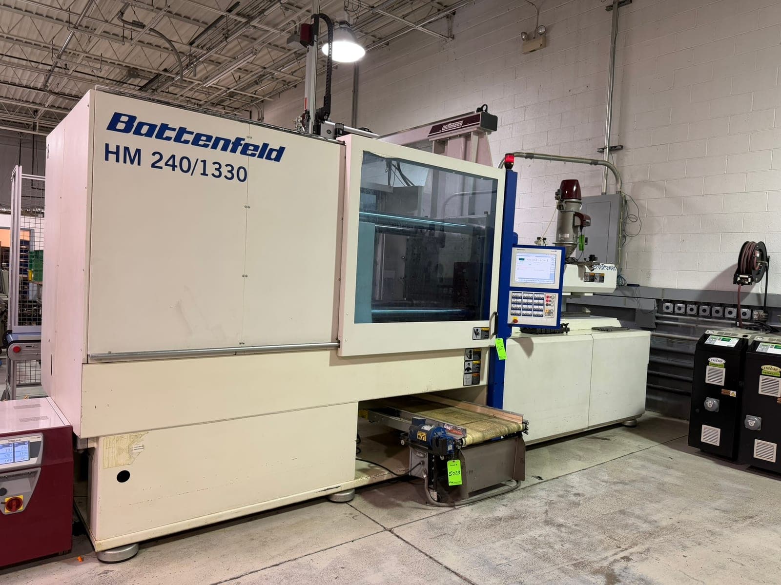Used 2012 Battenfeld HM 240/1330 Injection Molding Machines: Horizontal