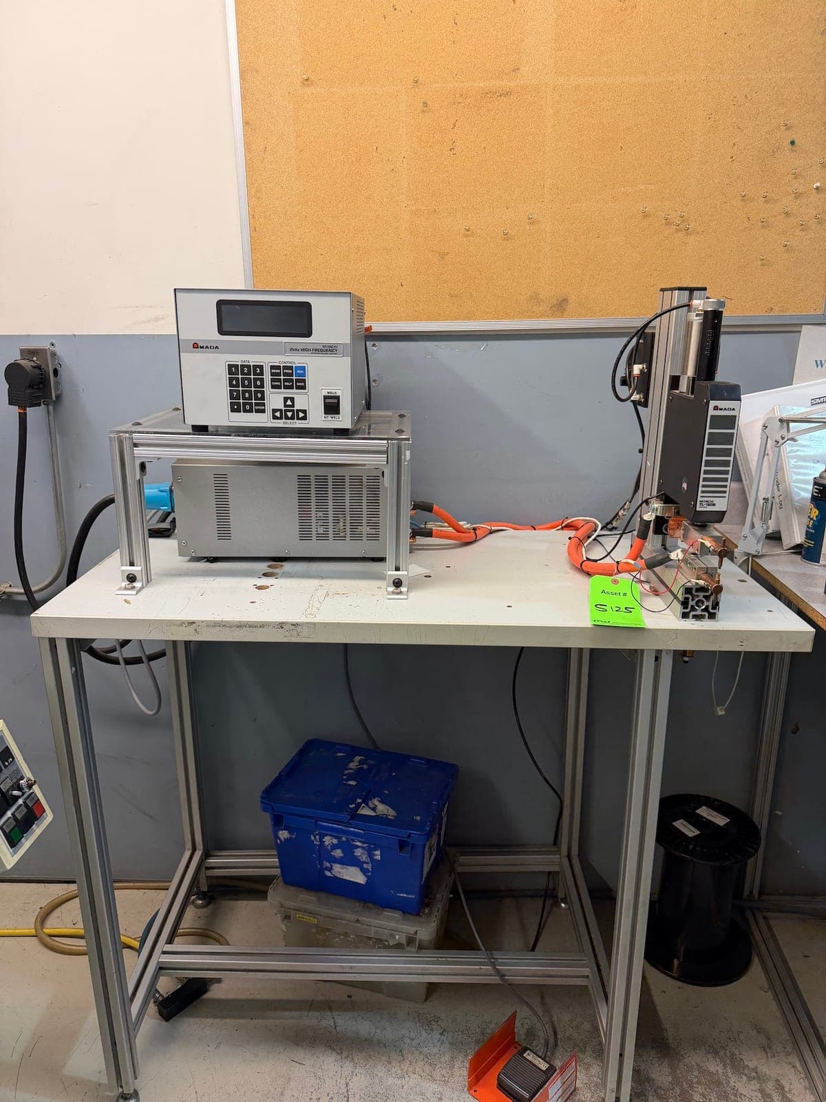 Amada Miyachi 2kHz High Frequency Inverter Resistance Welding Station