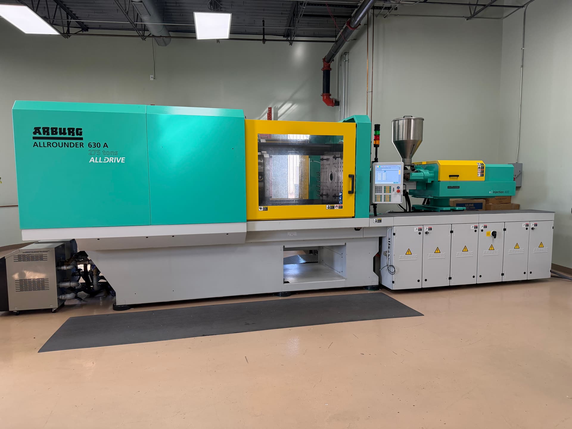 Used 2016 Arburg Allrounder 630 A 2500-400 Injection Molding Machines: Horizontal