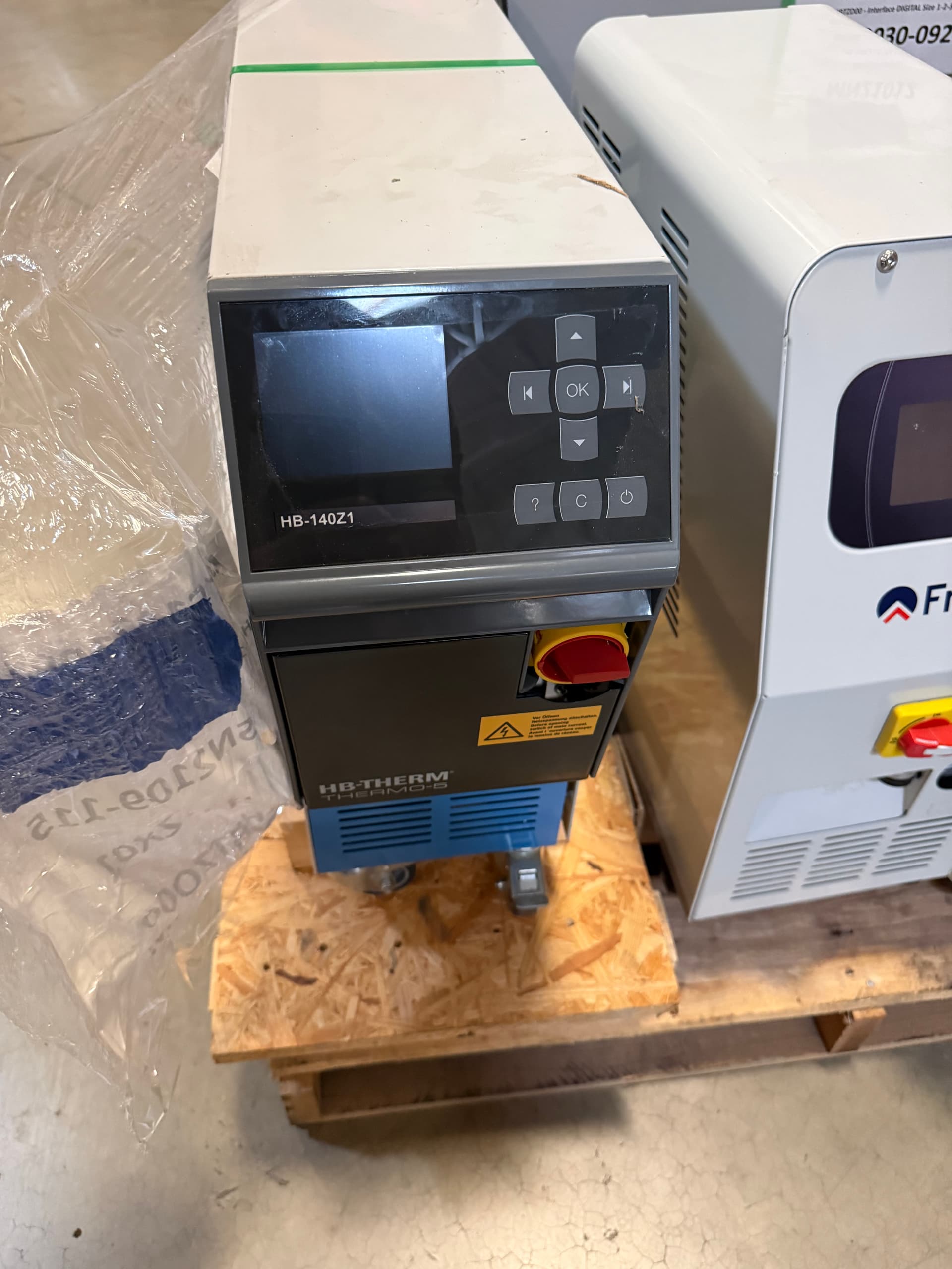 Used 2018 HB-Therm HB-140Z1 Water Temperature Controllers