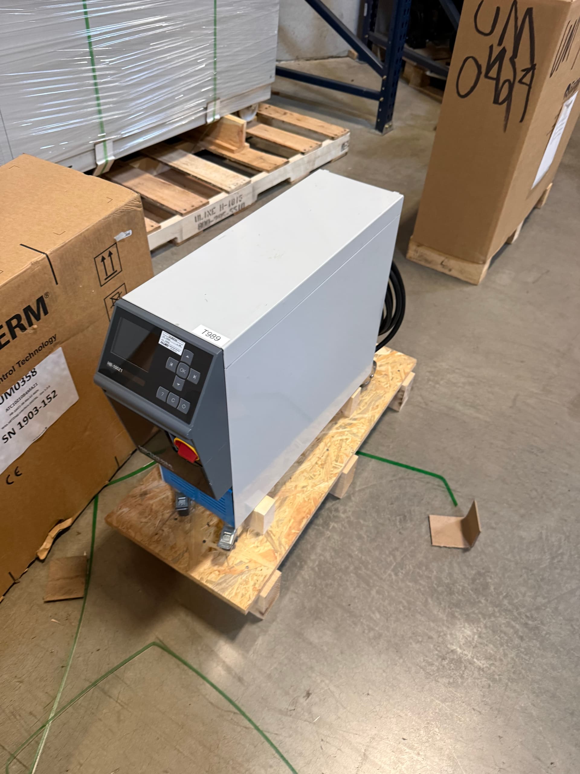Used 2019 HB-Therm HB-100Z1 Water Temperature Controllers