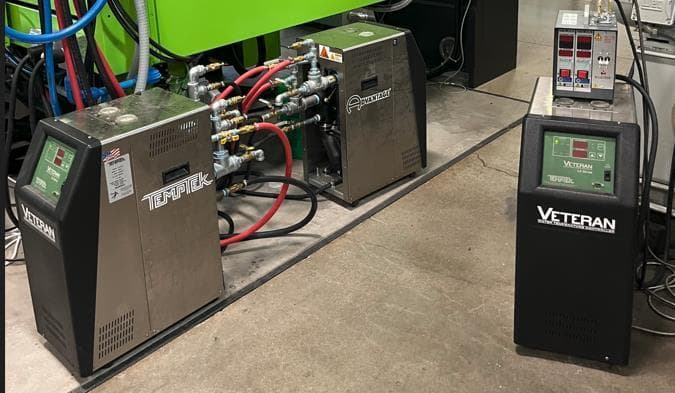 Used 2013 Temptek VT-275-LX Water Temperature Controllers