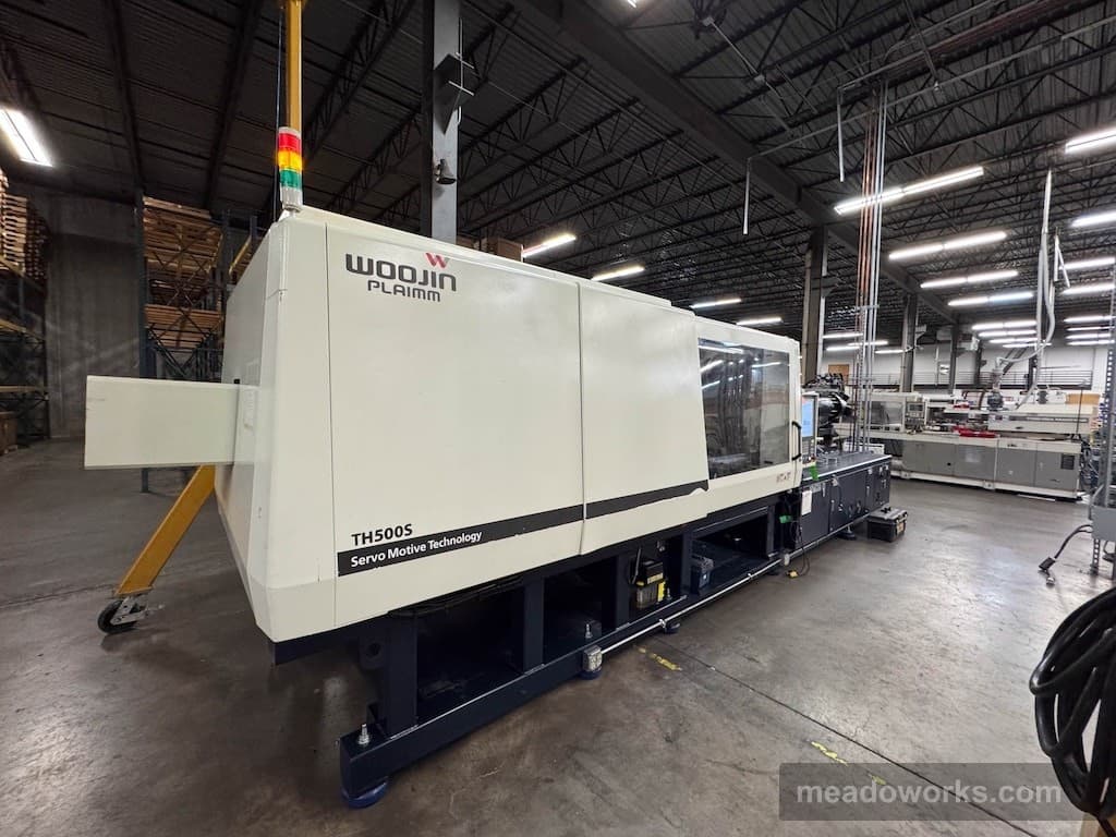 Used 2017 Woojin TH500S Injection Molding Machines: Horizontal