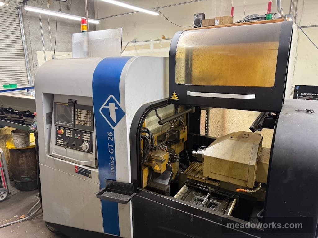 Used 2015 Tornos GT 26 Lathes, CNC