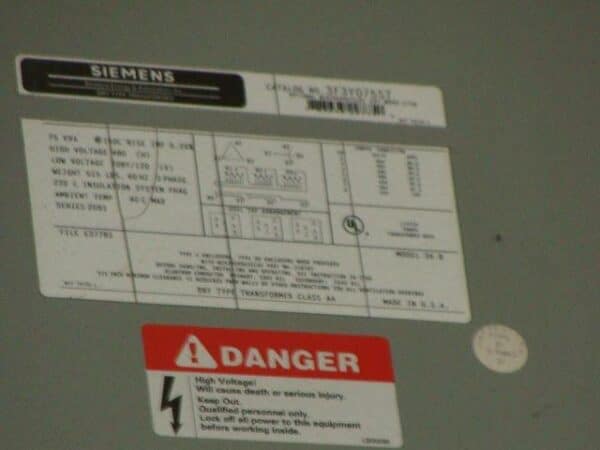 3F3Y075ST - 75 KVA - Image 2