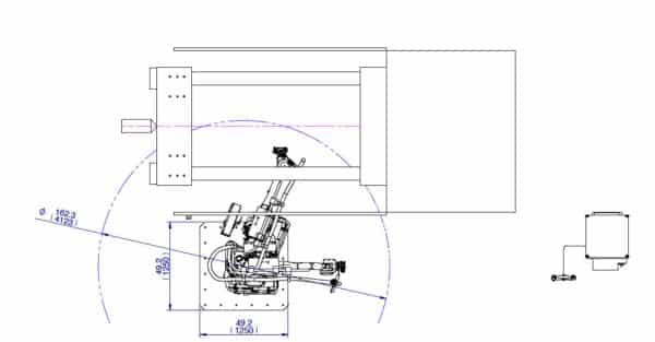 Sepro (Yaskawa) 6X-205.2 - Image 3